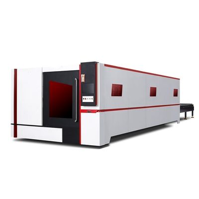 آلة قطع الألومنيوم باستخدام الحاسب الآلي الحديد 2000W 3000 * 1500MM Raycus System
