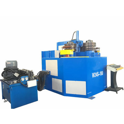42CrMo أنبوب بندر أفقي Q235A زاوية الحديد المتداول آلة 460mm