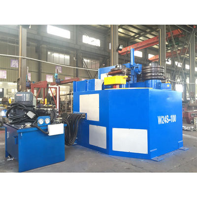 42CrMo أنبوب بندر أفقي Q235A زاوية الحديد المتداول آلة 460mm