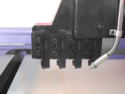 آلة الشق CNC V الحز أربعة جوانب اثنين من التقلبات لألواح الفولاذ المقاوم للصدأ