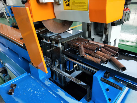 MC 425 CNC آلة ثني الأنابيب آلة قطع منشار التغذية المؤازرة 1000 مم